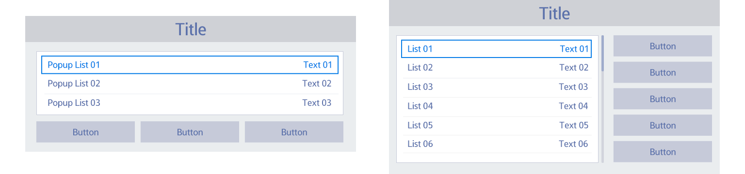 Figure 4-23. Action pop-up