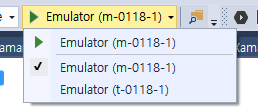 Figure 6. Deployment target selection