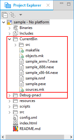 Figure 4. Build result