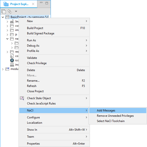 Figure 1. Open the Message Template Generator